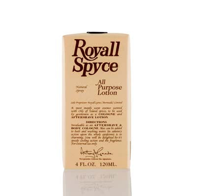 Royall Spyce/Royall Fragrances All Purpose Lotion Spray 4.0 Oz for Men - Ammery Essence