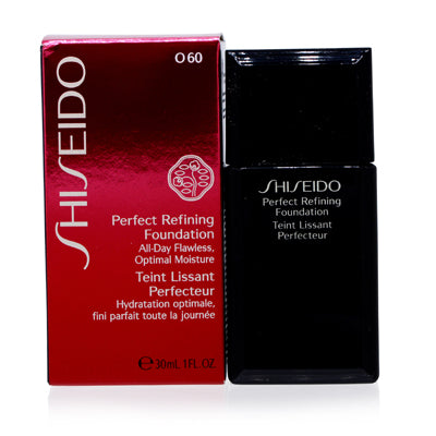 Shiseido/Perfect Refining Foundation (o60) Natural Deep Ochre 1.0 Oz (30 ml) - Ammery Essence