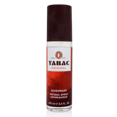 Tabac Original/Maurer & Wirtz Deodorant Spray Glass 3.3 Oz (100 ml) for Men - Ammery Essence