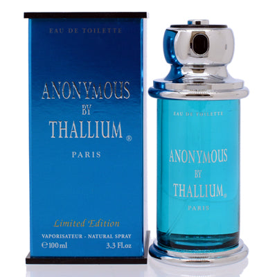 Thallium Anonymous/Jacques Evard EDT Spray Limited Edition 3.3 Oz (100 ml) for Men - Ammery Essence