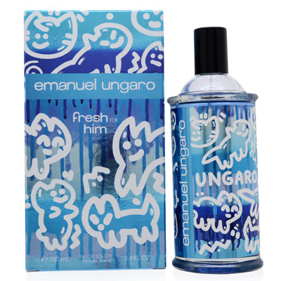 Fresh for Him/Ungaro EDT Spray 3.4 Oz (100 ml) for Men - Ammery Essence