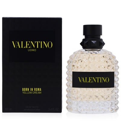 Uomo Born in Roma Yellow Dream/Valentino EDT Spray 3.4 Oz (100 ml) for Men - Ammery Essence