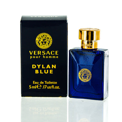 Versace Dylan Blue/Versace EDT Mini 0.17 Oz (5.0 ml) for Men - Ammery Essence