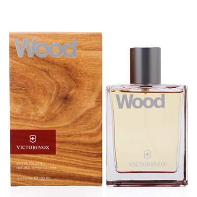 Wood/Victorinox Swiss Army EDT Spray 3.3 Oz (100 ml) for Men - Ammery Essence